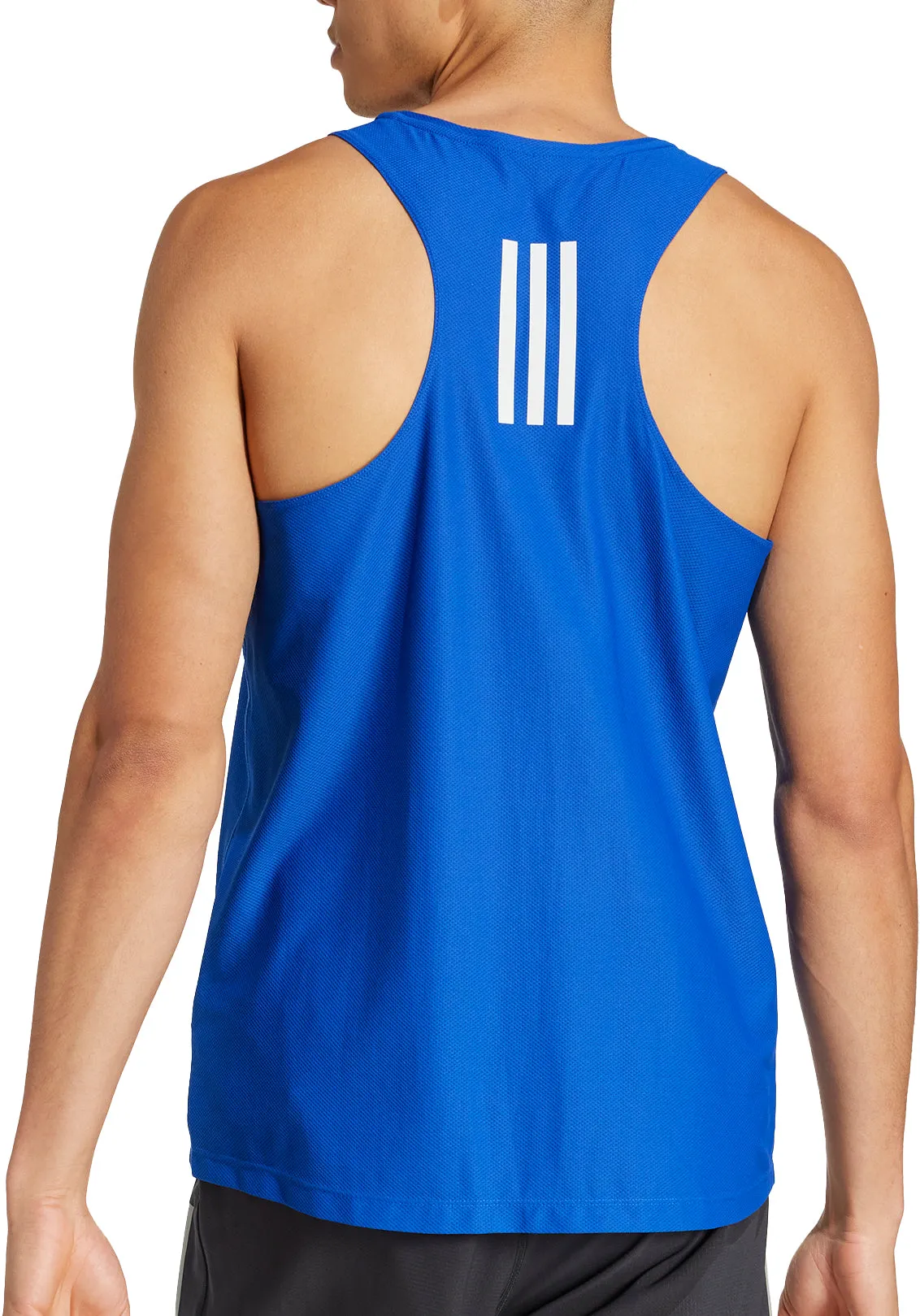 adidas Own The Run Mens Running Vest - Blue