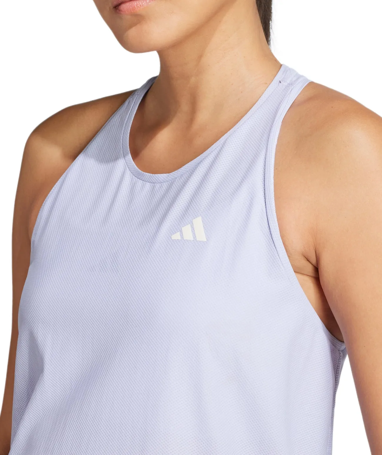 adidas Own The Run Womens Running Vest Tank Top - Purple