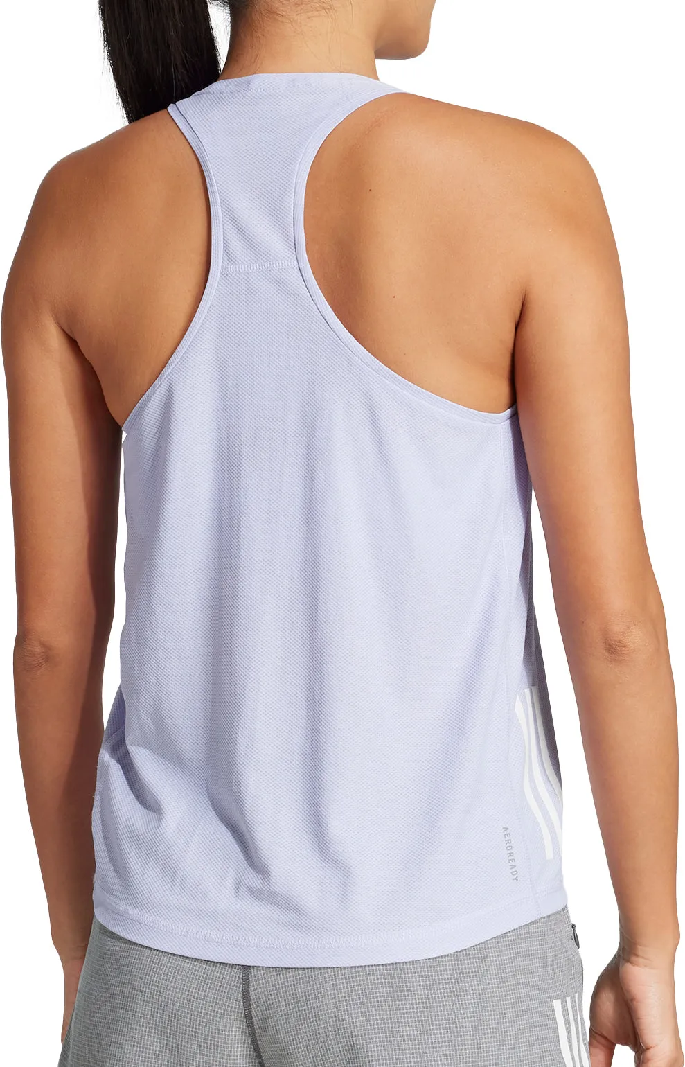 adidas Own The Run Womens Running Vest Tank Top - Purple