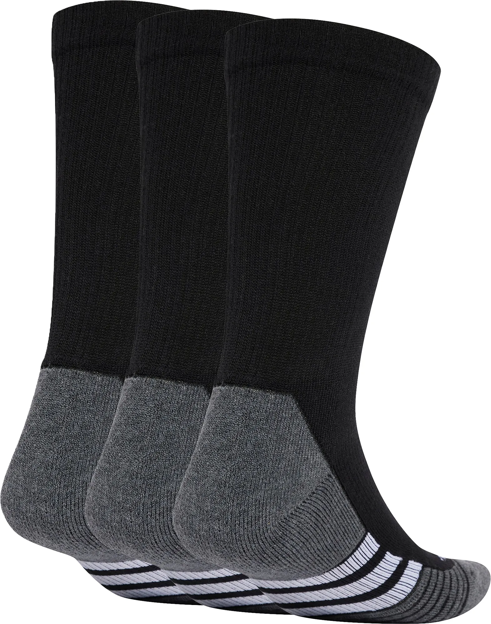 adidas Performance ClimaCool (3 Pack) Cushioned Crew Socks - Black