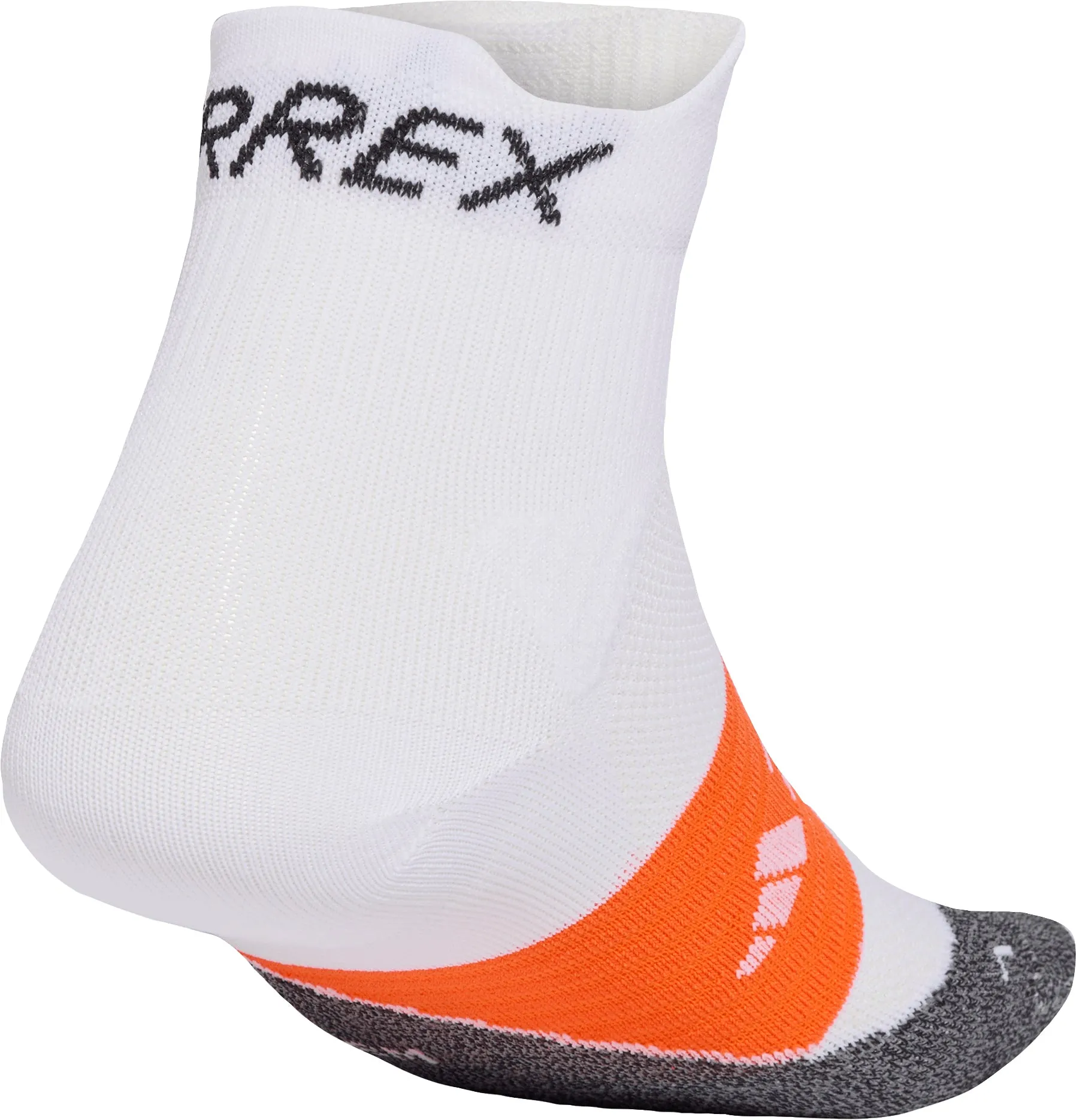 adidas Terrex HEAT.RDY Trail Agravic Crew Running Socks - White