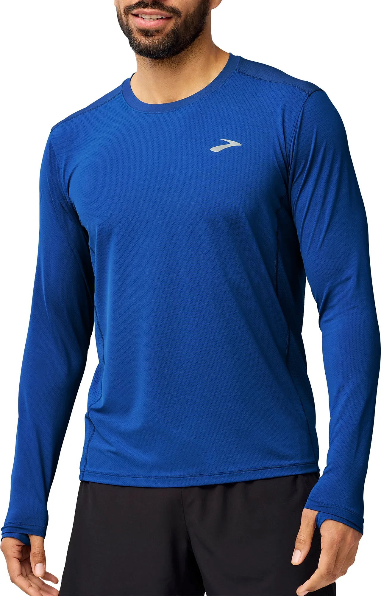 Brooks Atmosphere 3.0 Long Sleeve Mens Running Top - Blue