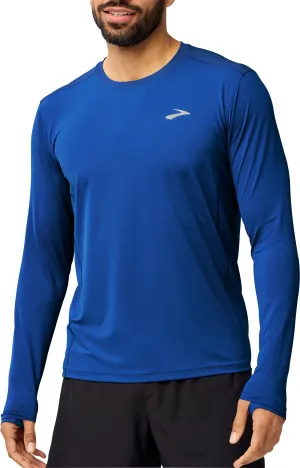 Brooks Atmosphere 3.0 Long Sleeve Mens Running Top - Blue