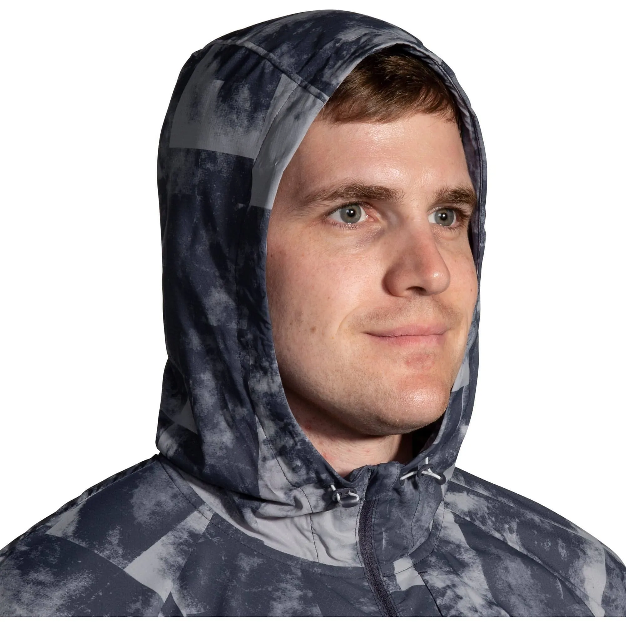 Brooks Canopy Mens Running Jacket - Grey