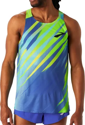 Brooks Elite Mens Running Vest - Blue
