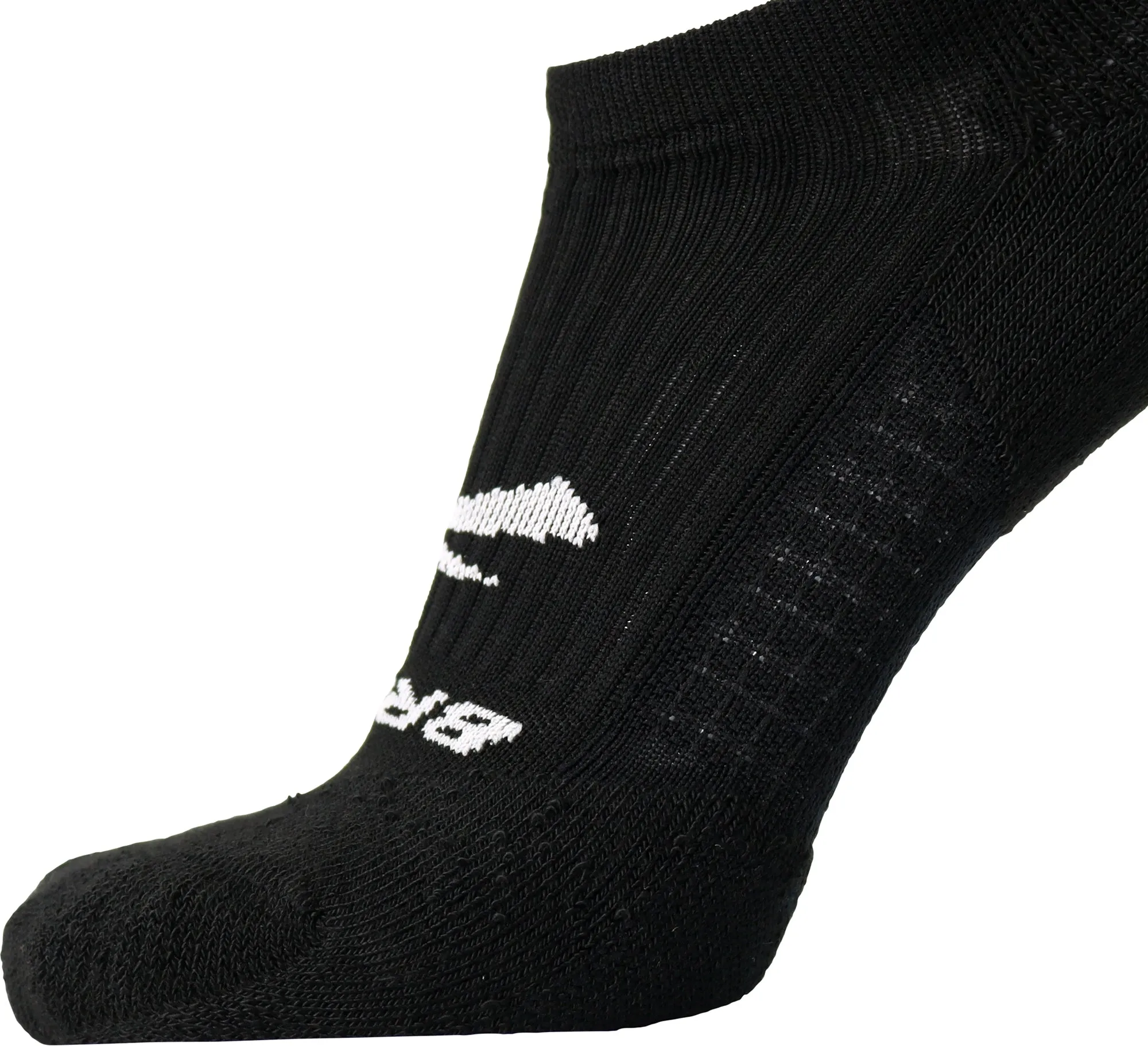 Brooks Ghost No Show Running Socks - Black
