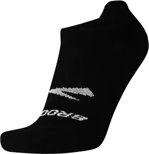 Brooks Ghost No Show Running Socks - Black