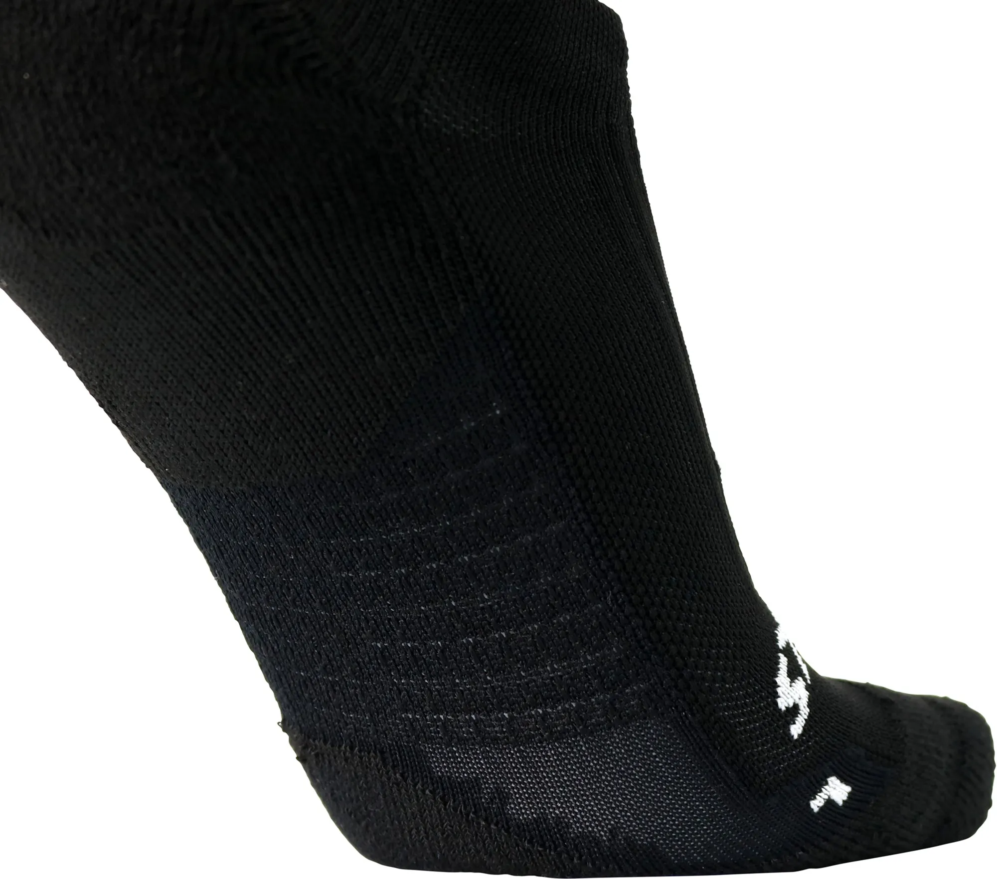Brooks Ghost No Show Running Socks - Black