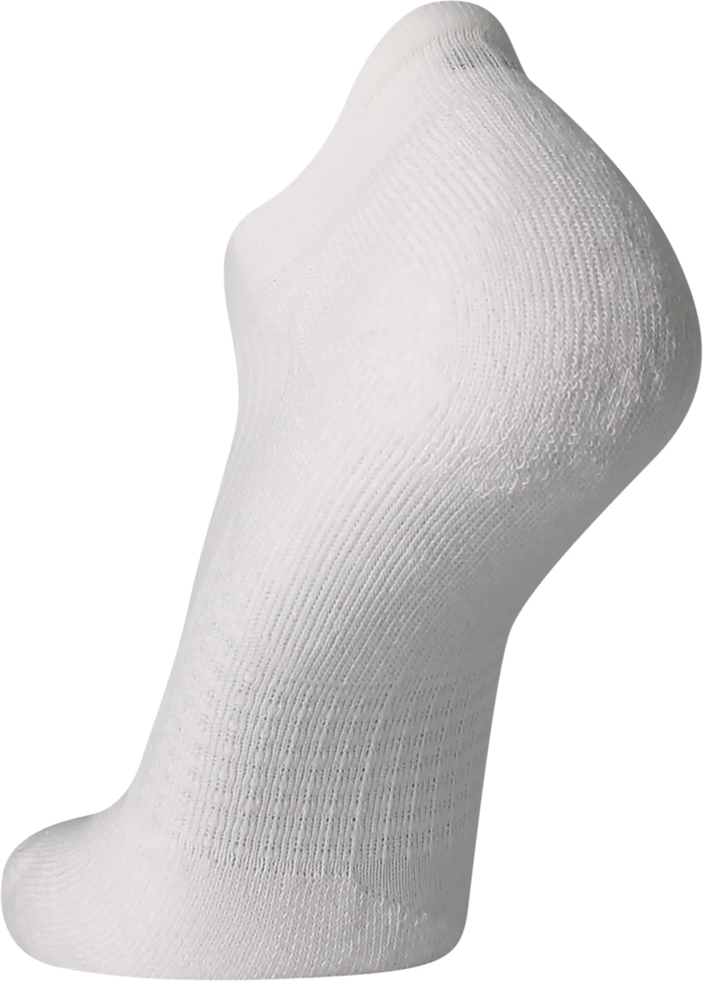 Brooks Ghost No Show Running Socks - White