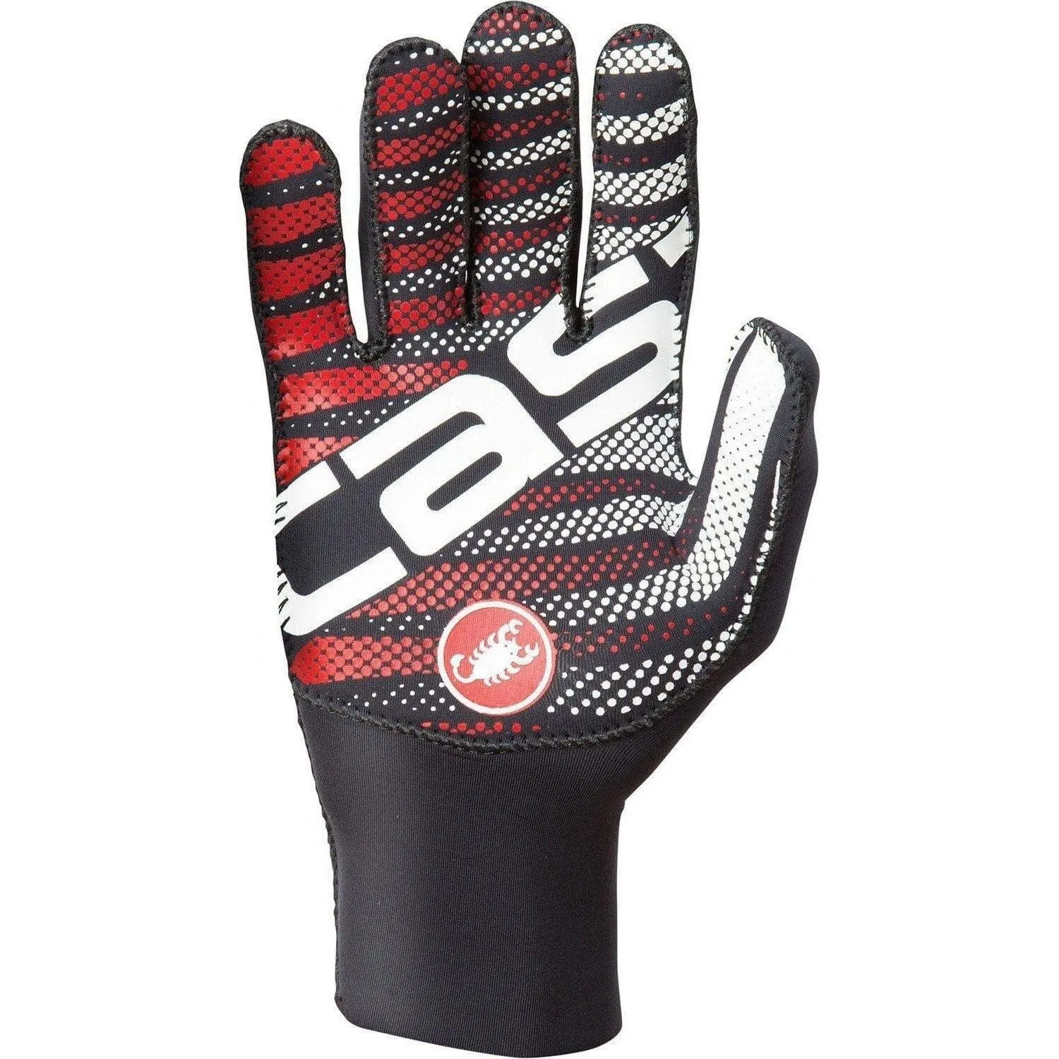 Castelli Diluvio C Full Finger Cycling Gloves - Black