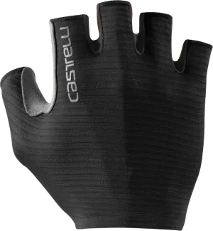 Castelli Espresso Fingerless Cycling Gloves - Black