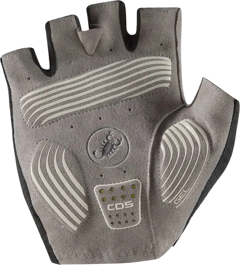 Castelli Espresso Fingerless Cycling Gloves - Black