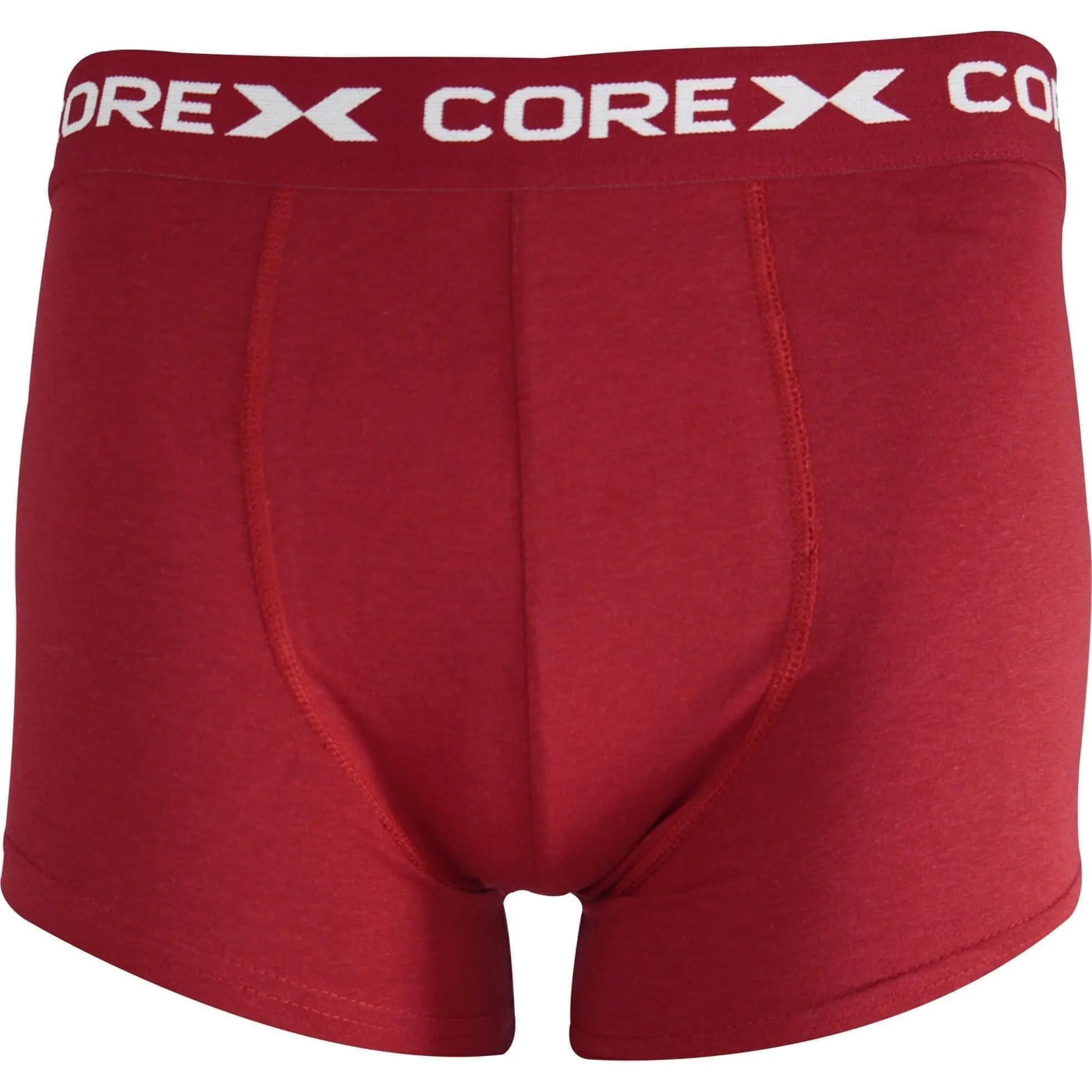 CoreX Fitness Classic (2 Pack) Mens Boxer Shorts - Black