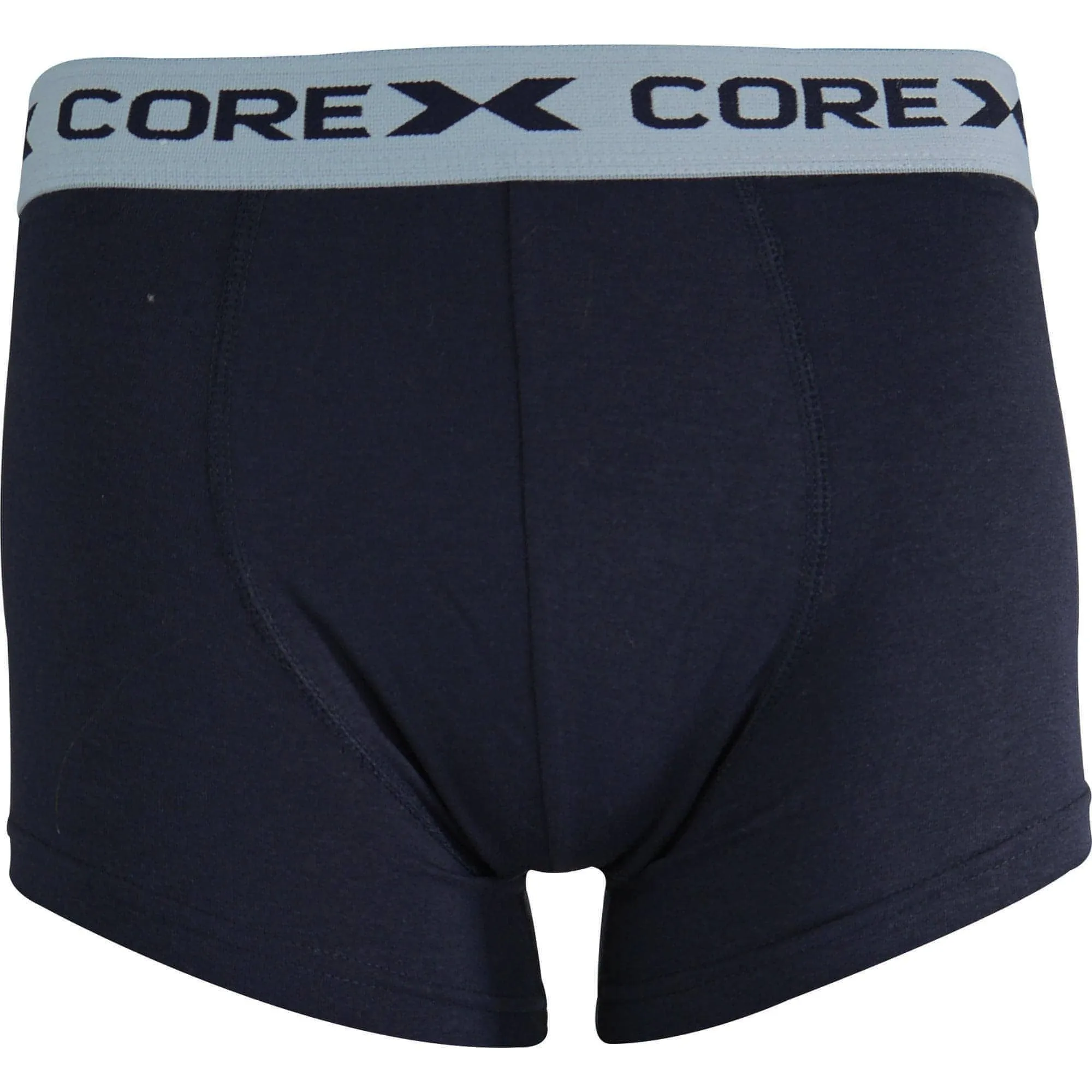 CoreX Fitness Classic (2 Pack) Mens Boxer Shorts - Navy