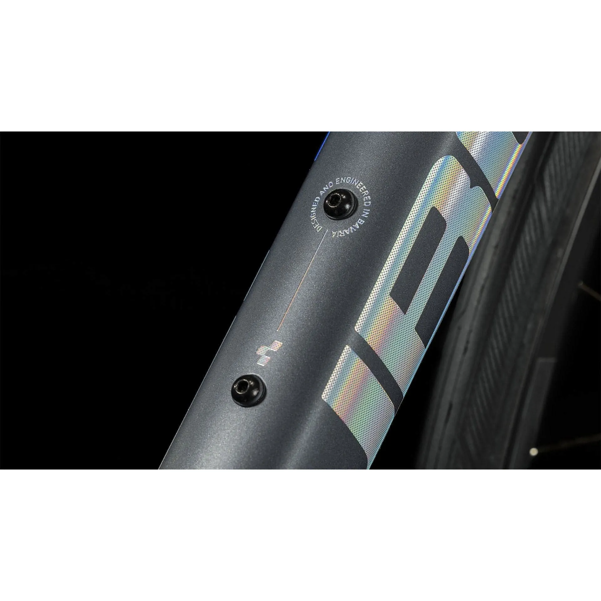 Cube Axial WS Race Womens Road Bike 2024 - Black Rainbow