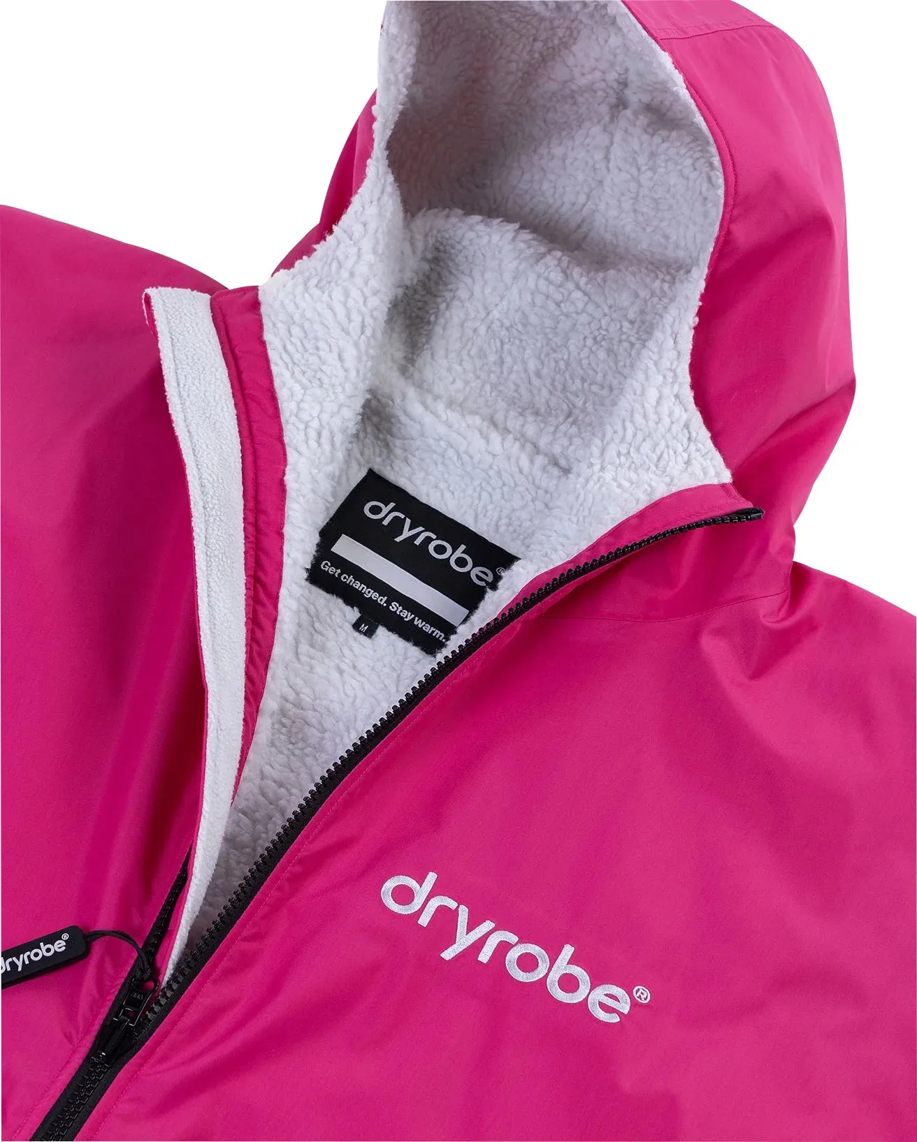 Dryrobe Advance Long Sleeve Junior Changing Robe - Pink