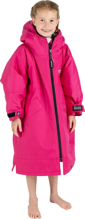 Dryrobe Advance Long Sleeve Junior Changing Robe - Pink