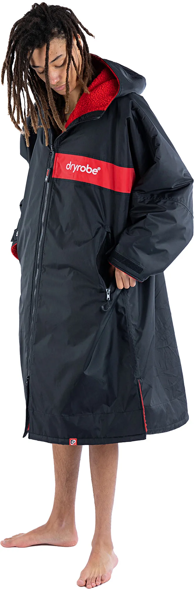Dryrobe Advance Remix Long Sleeve Changing Robe - Black