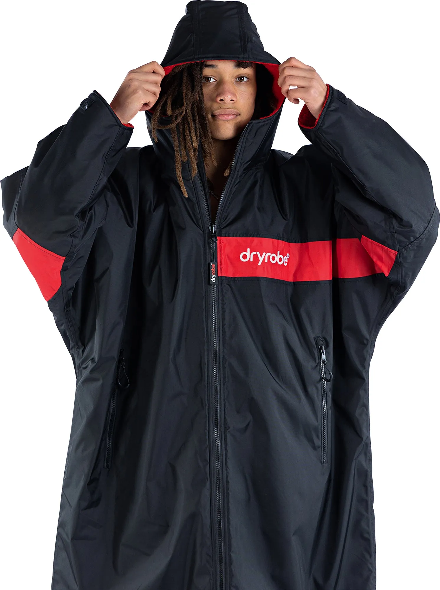 Dryrobe Advance Remix Long Sleeve Changing Robe - Black
