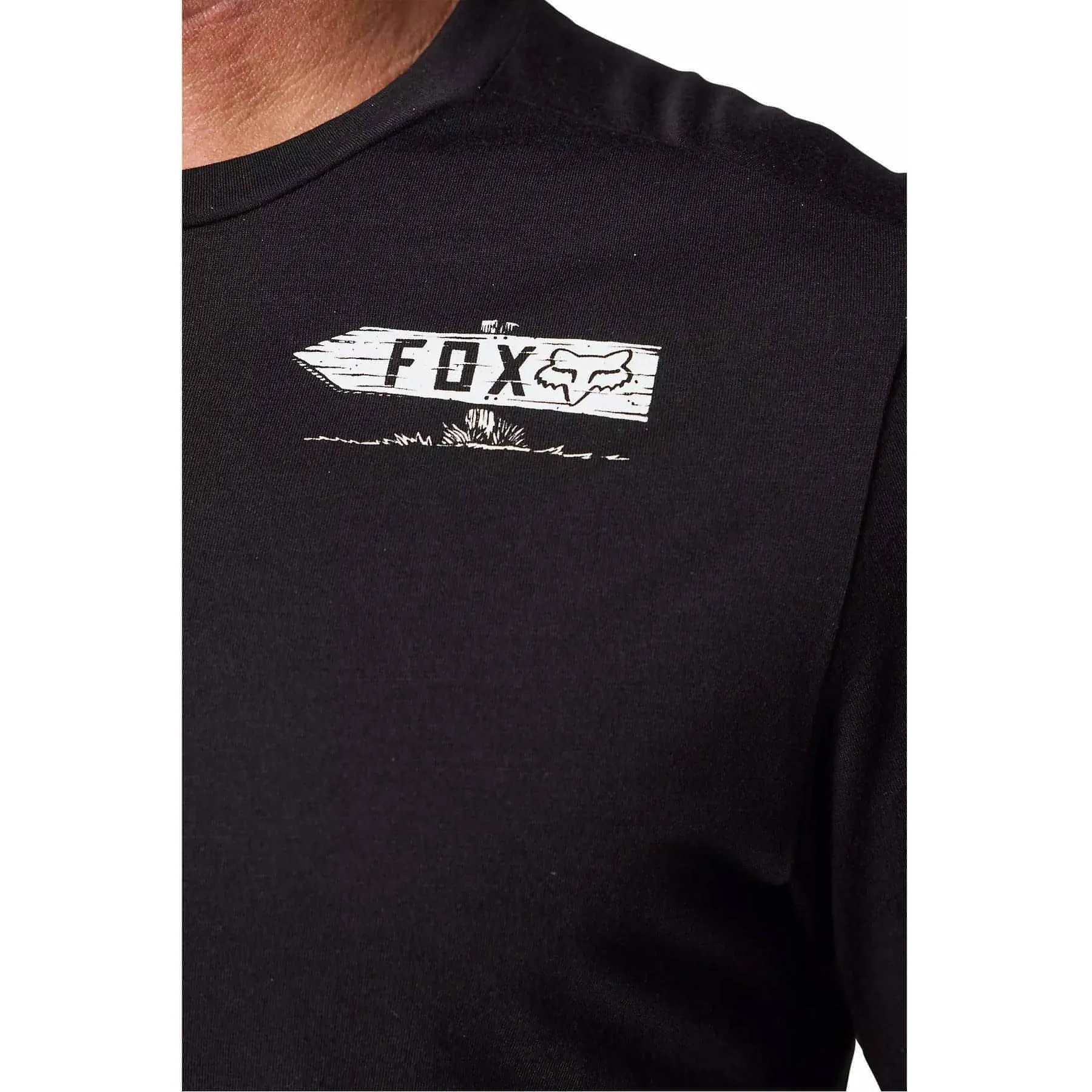 Fox Ranger DriRelease Long Sleeve Mens Cycling Jersey - Black