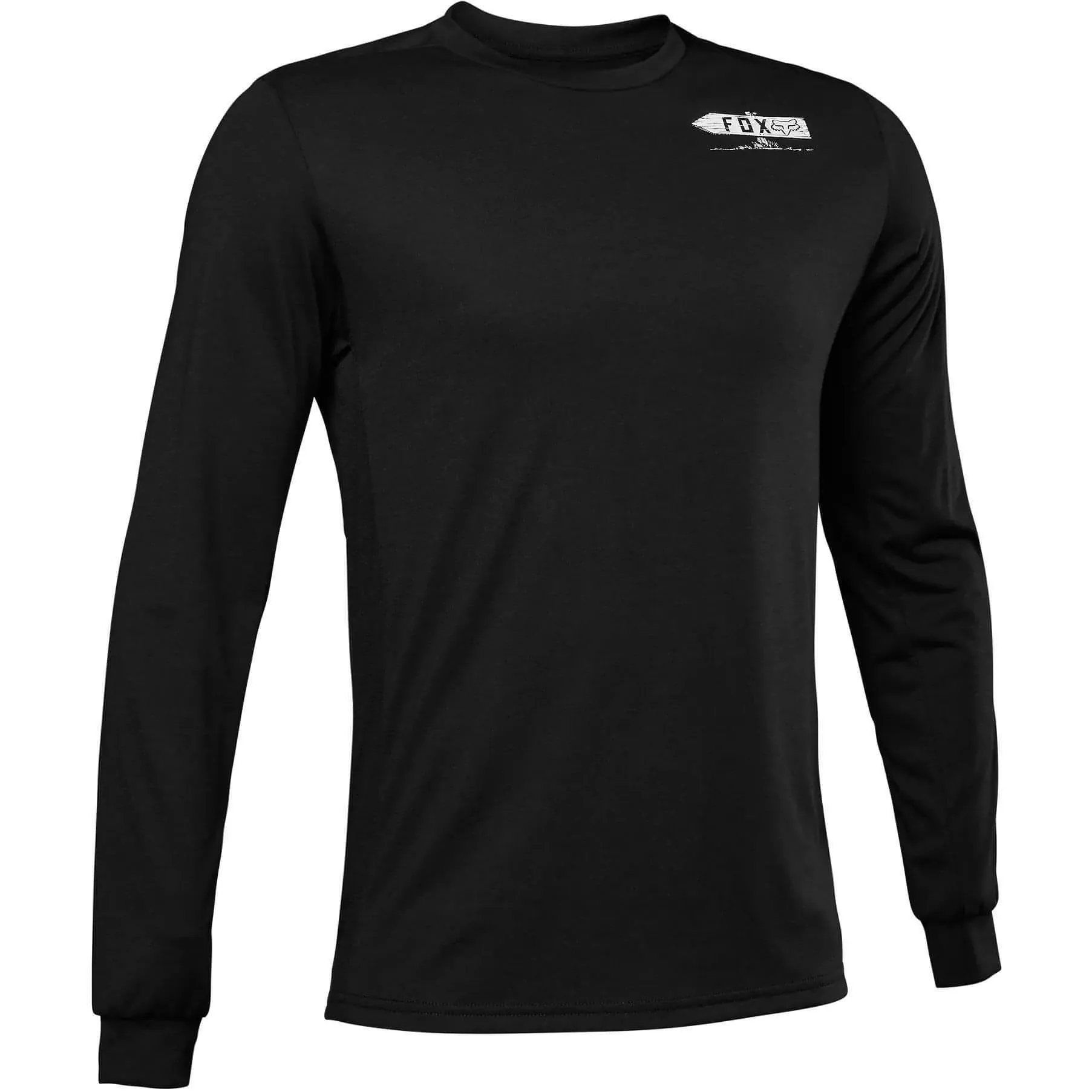 Fox Ranger DriRelease Long Sleeve Mens Cycling Jersey - Black