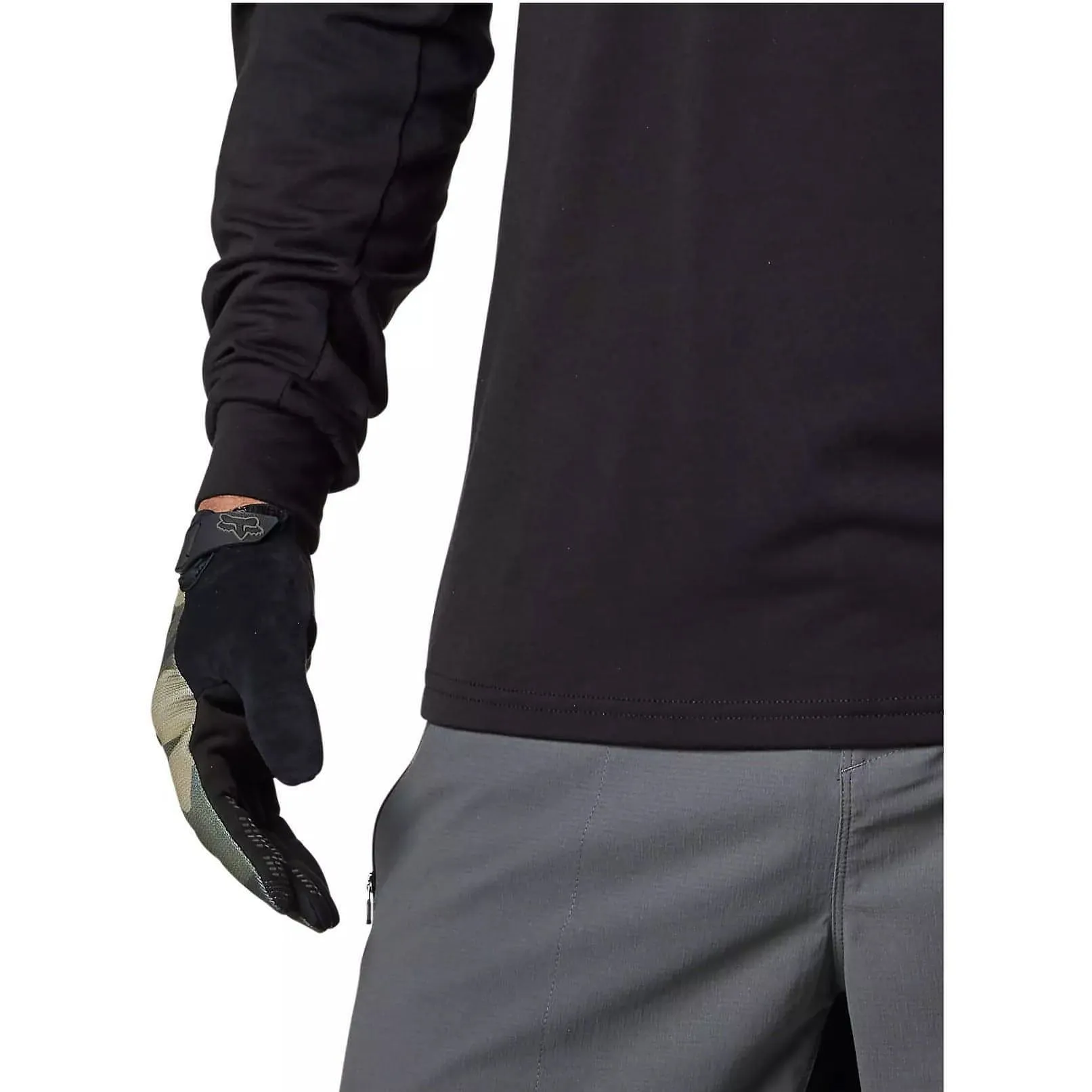 Fox Ranger DriRelease Long Sleeve Mens Cycling Jersey - Black