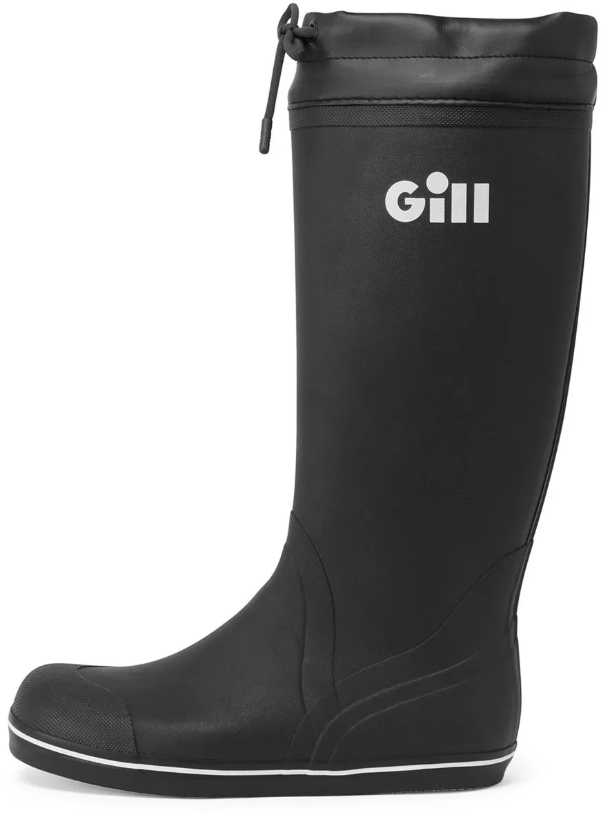 Gill Tall Yachting Junior Boots - Black