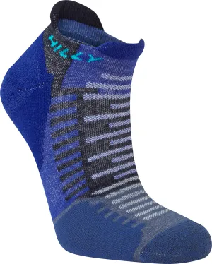 Hilly Active Socklet Running Socks - Blue