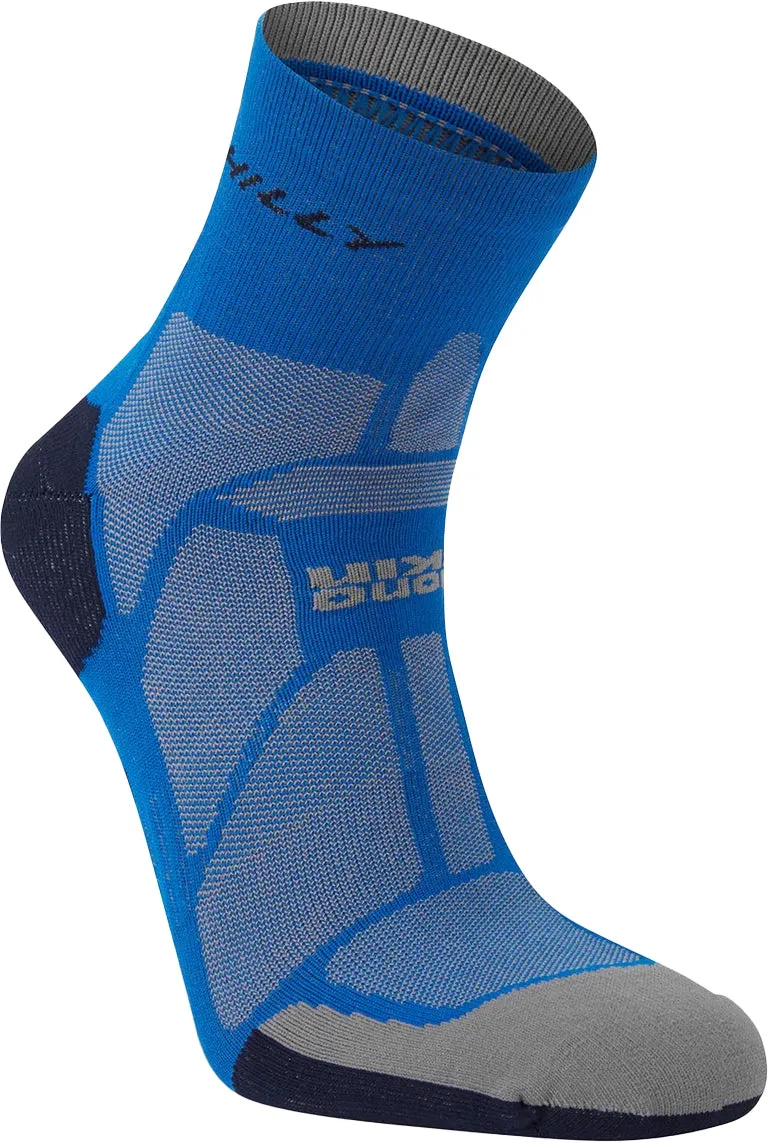Hilly Marathon Fresh Anklet Running Socks - Blue