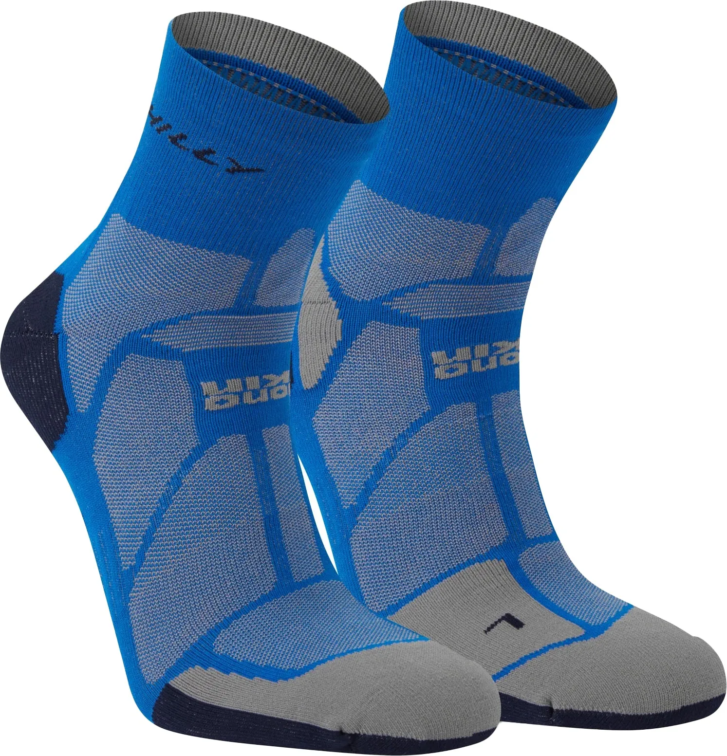 Hilly Marathon Fresh Anklet Running Socks - Blue