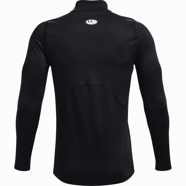 Men's ColdGear Armour Fitted Mock Long Sleeve