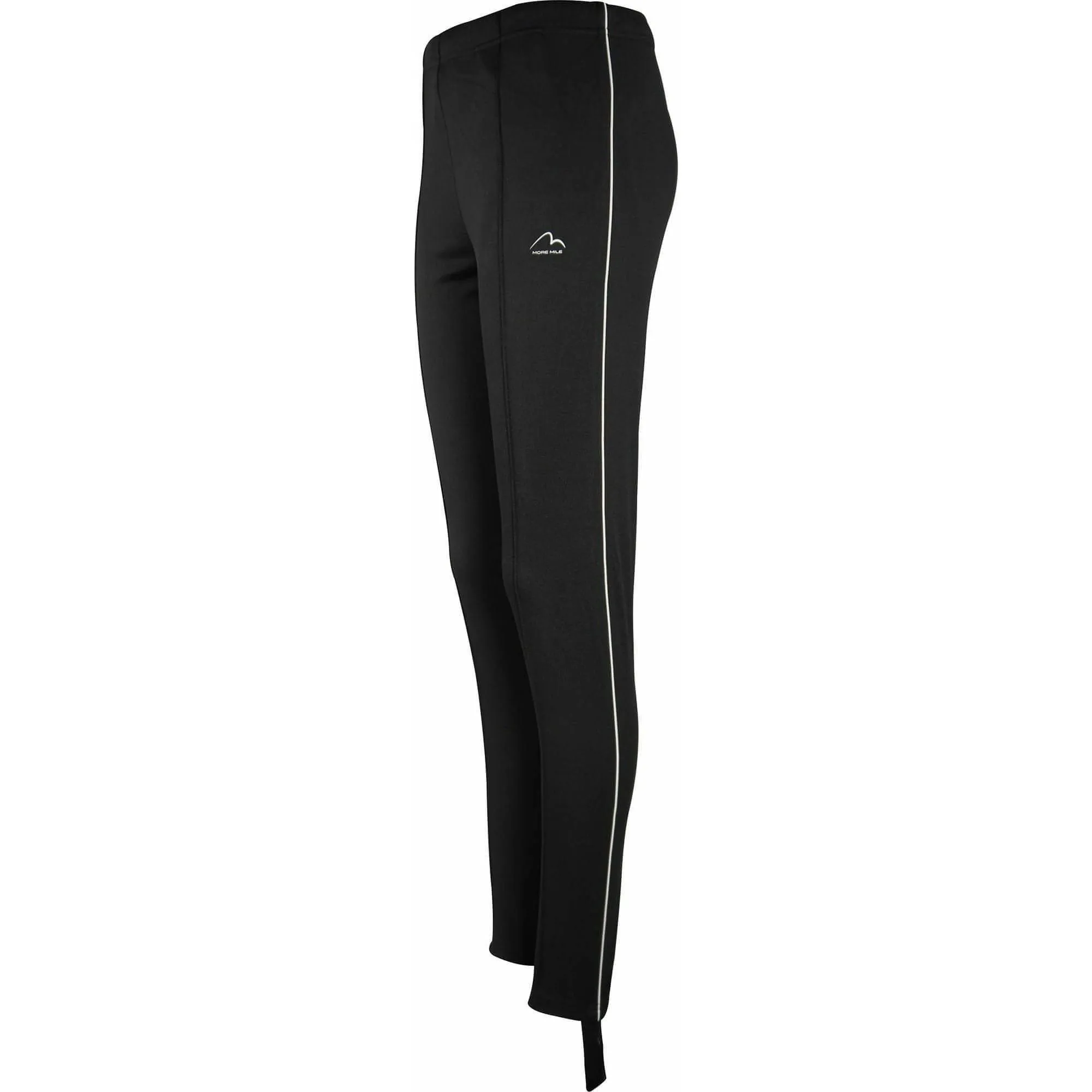 More Mile Essentials Womens Running Tracksters - Black