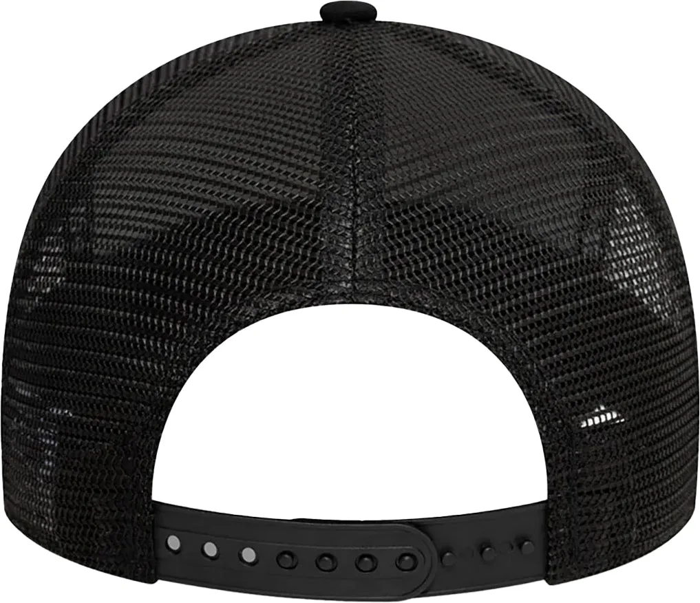 New Era Newcastle United Core E-Frame Trucker Adjustable Cap - Black