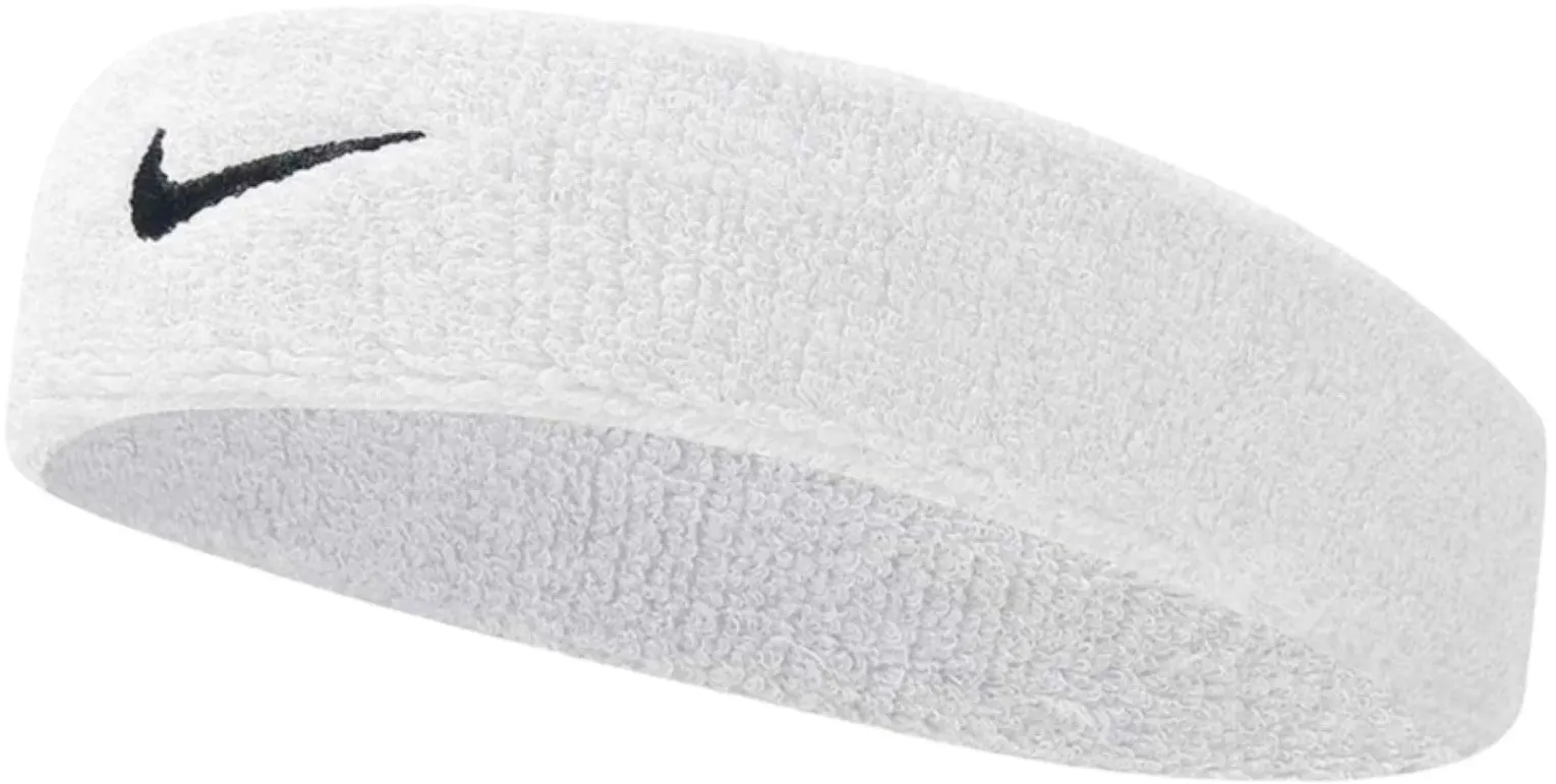 Nike Swoosh Sweat Headband - White