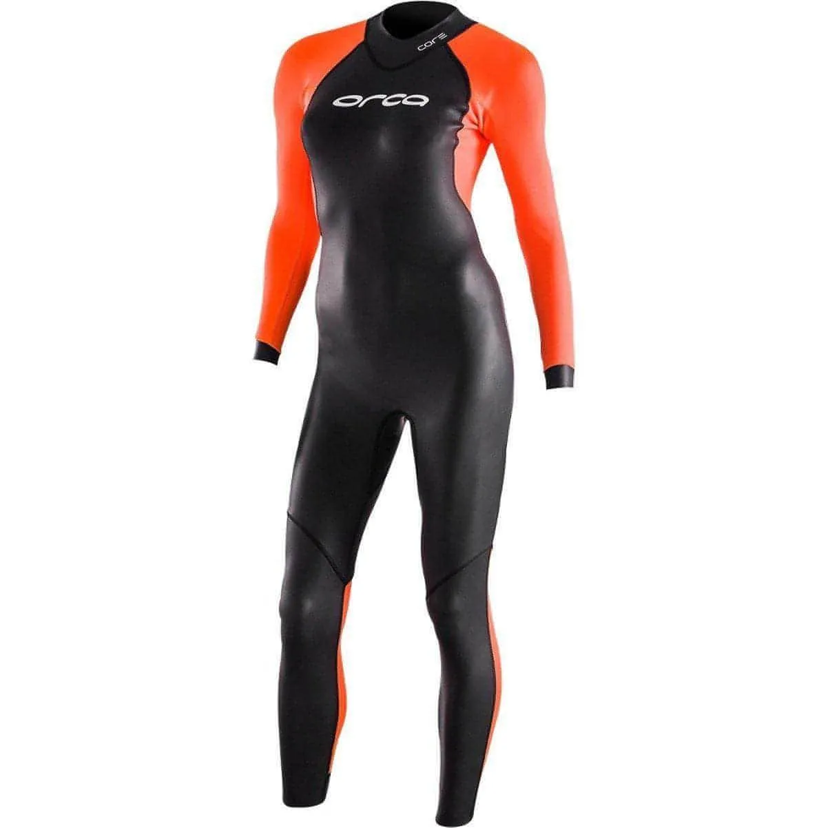 Orca Core Hi-Vis Openwater Womens Wetsuit - Black