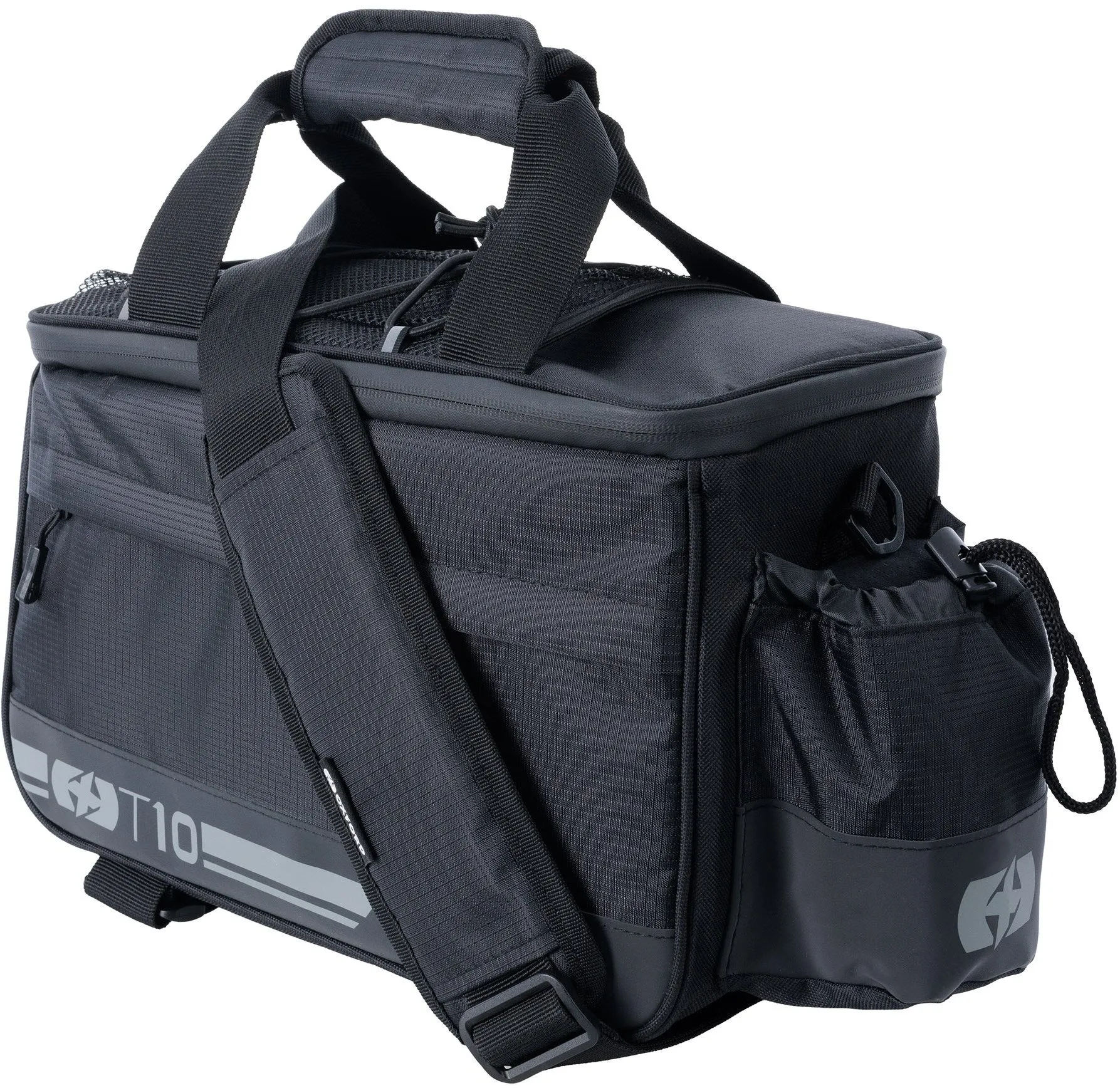 Oxford T10 Rack Top Bag 10L - Black