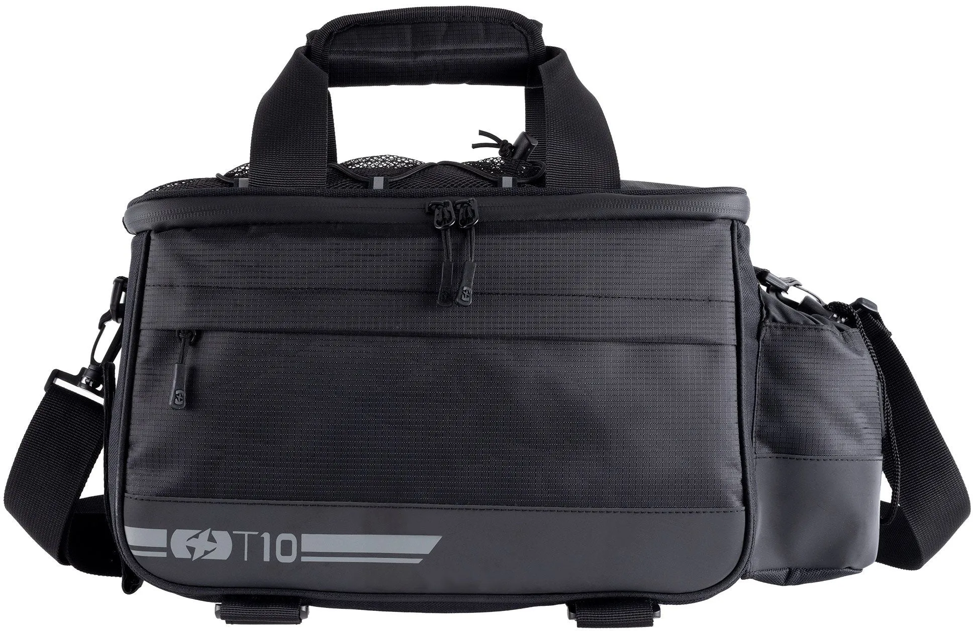 Oxford T10 Rack Top Bag 10L - Black