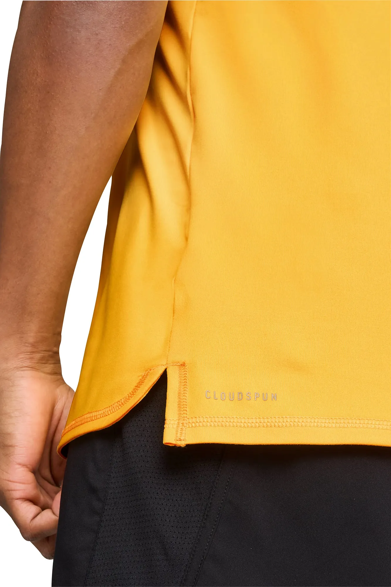 Puma Run Cloudspun Short Sleeve Mens Running Top - Orange