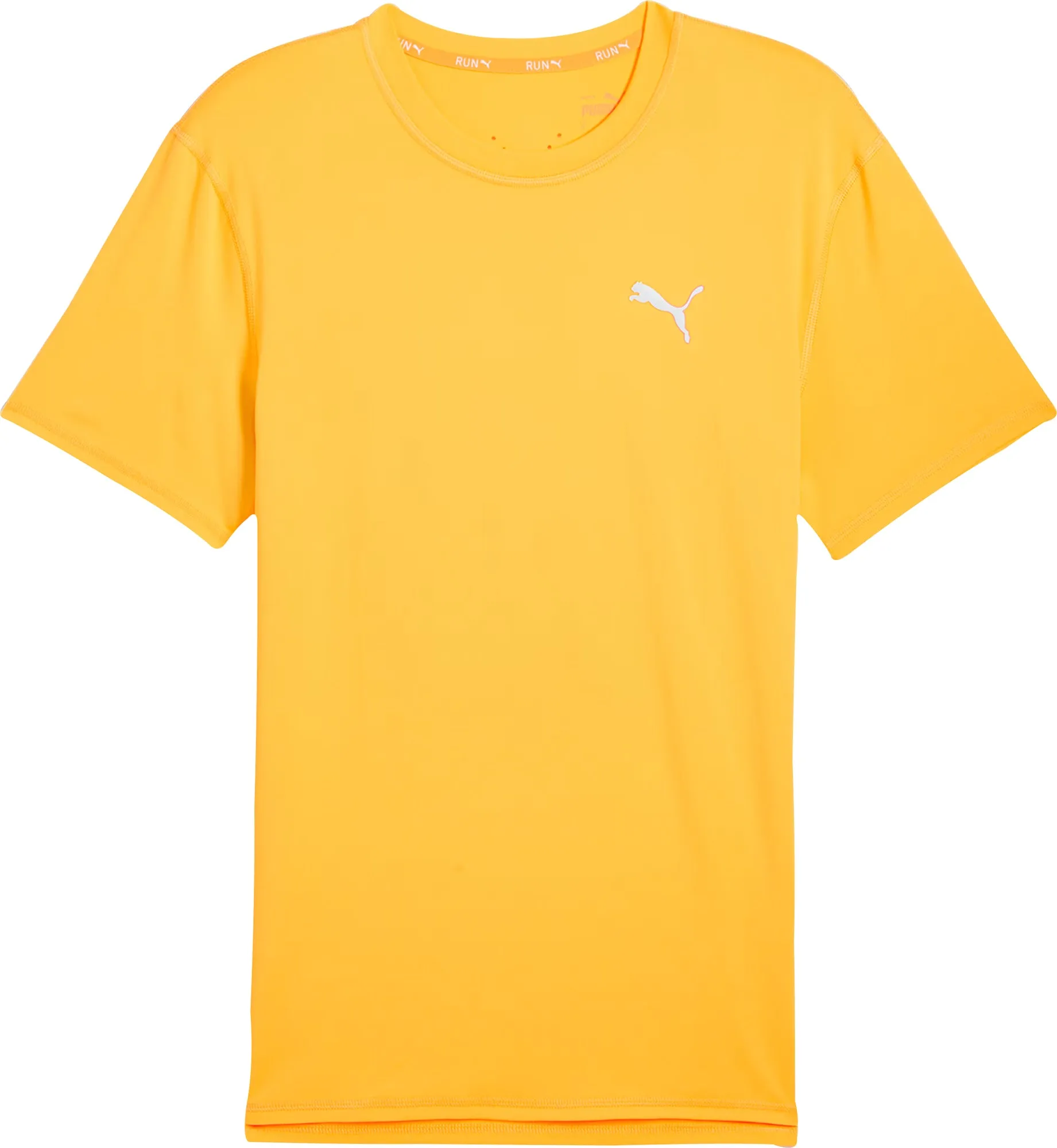 Puma Run Cloudspun Short Sleeve Mens Running Top - Orange
