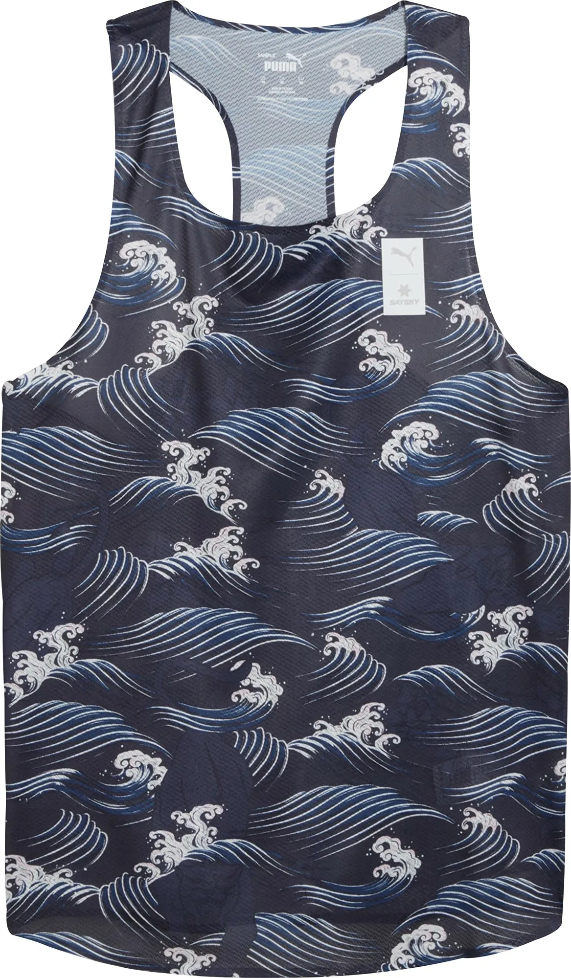Puma X SAYSKY Mens Running Vest - Blue