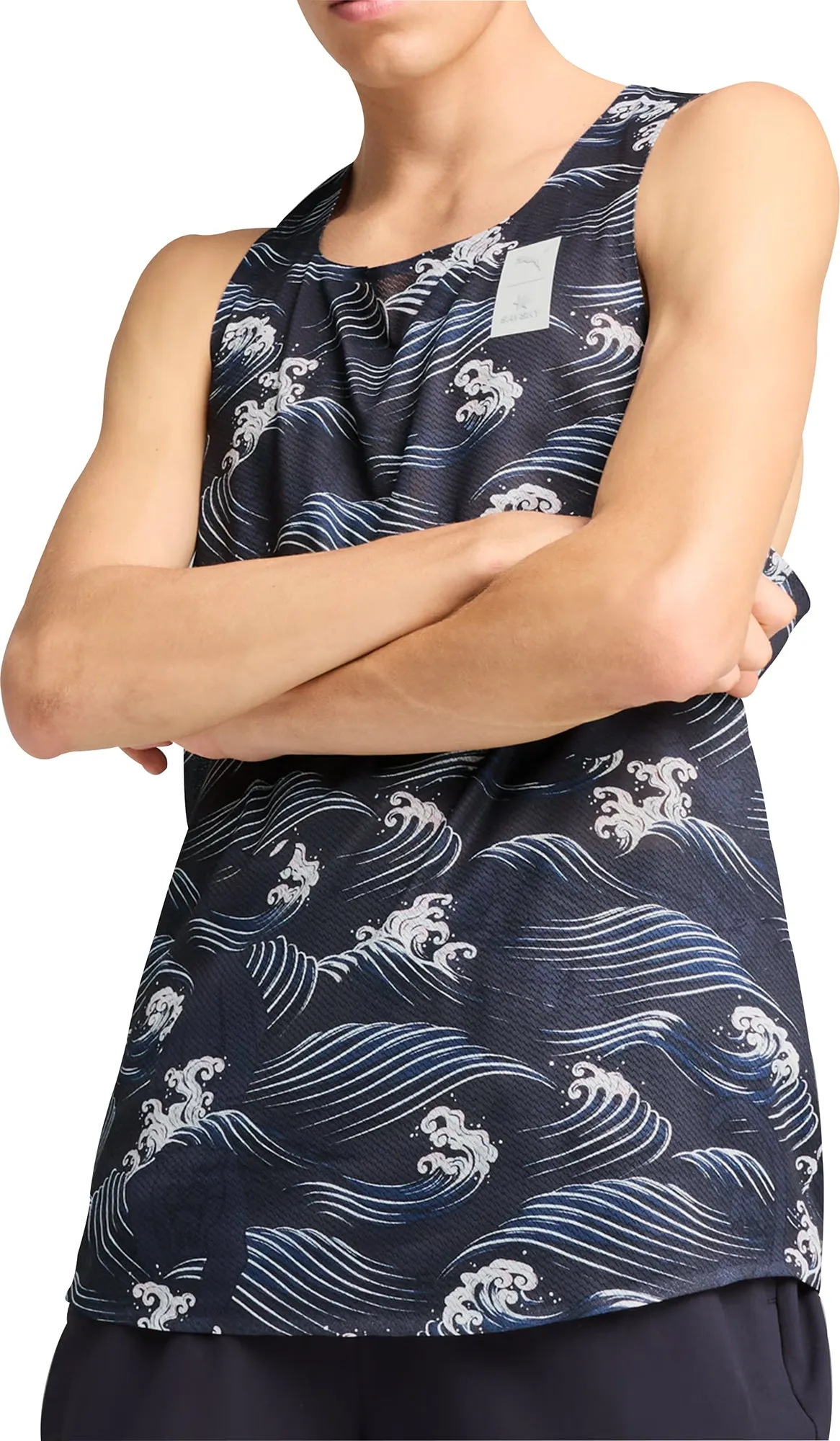Puma X SAYSKY Mens Running Vest - Blue