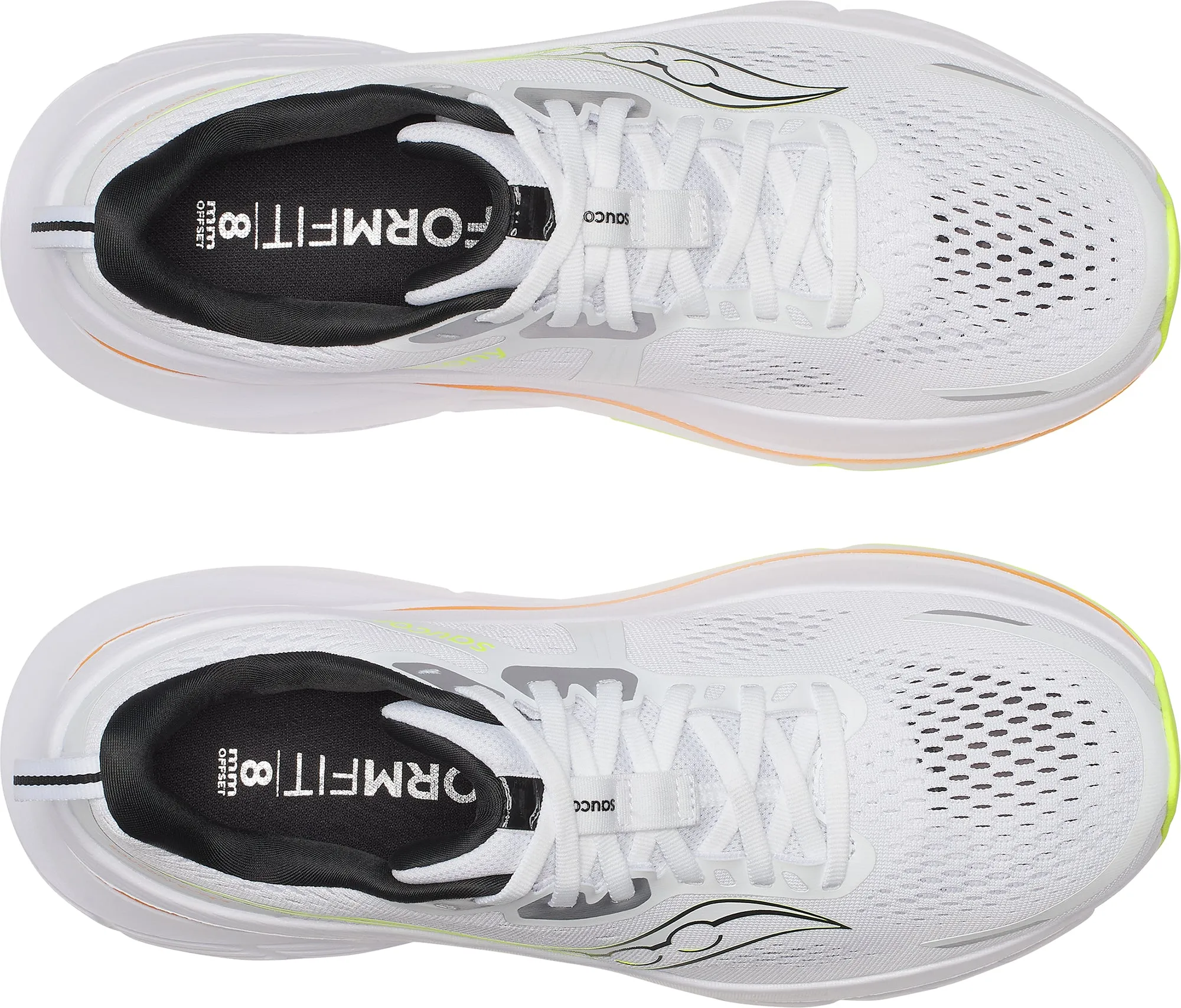 Saucony Guide 18 Mens Running Shoes - White