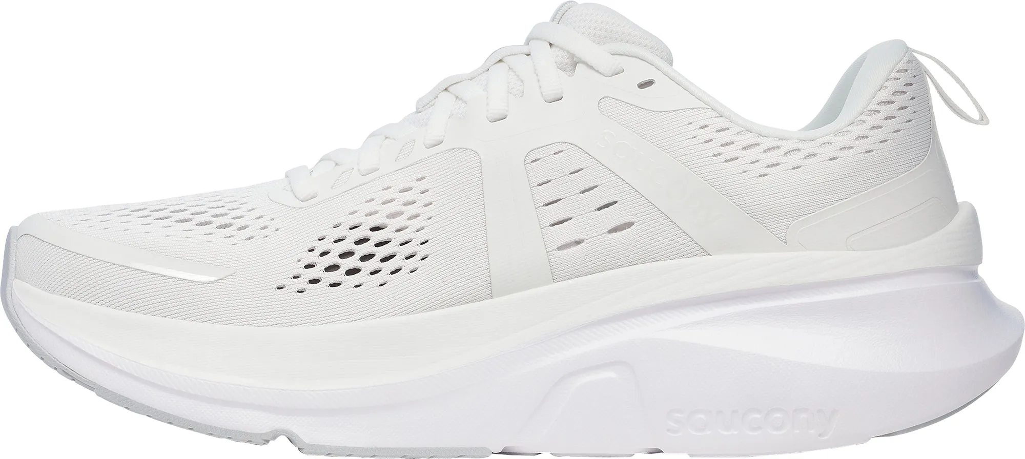 Saucony Guide 18 Mens Running Shoes - White