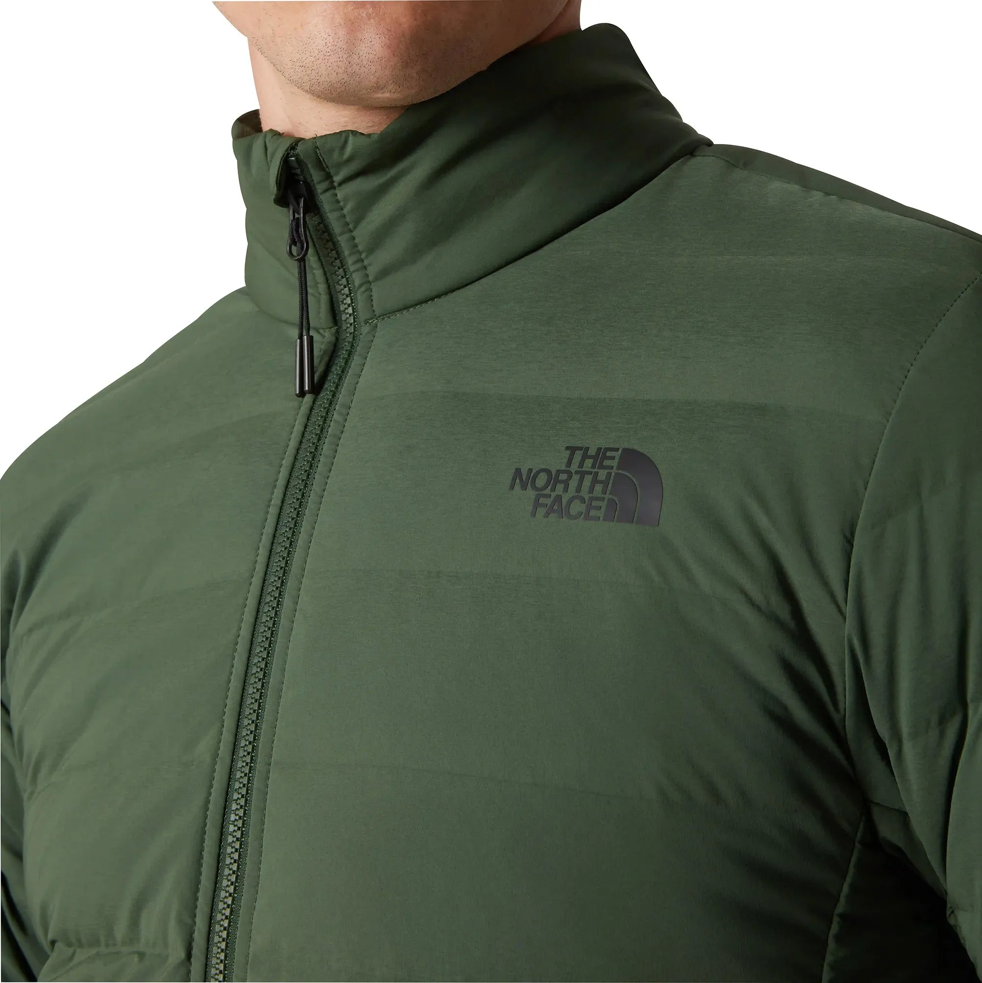 The North Face Belleview Stretch Mens Down Jacket - Green