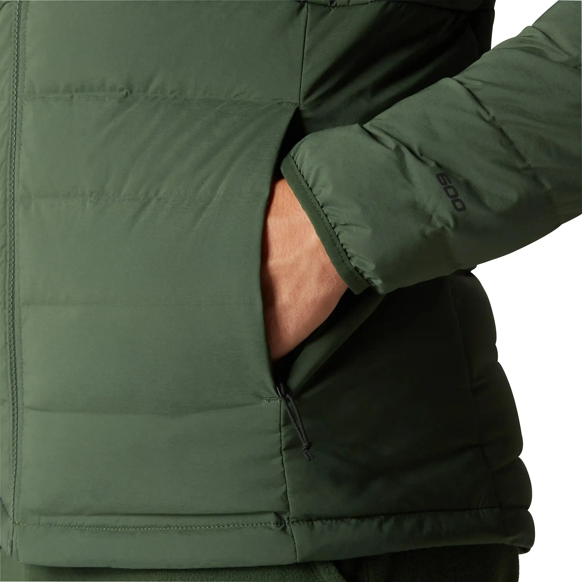The North Face Belleview Stretch Mens Down Jacket - Green