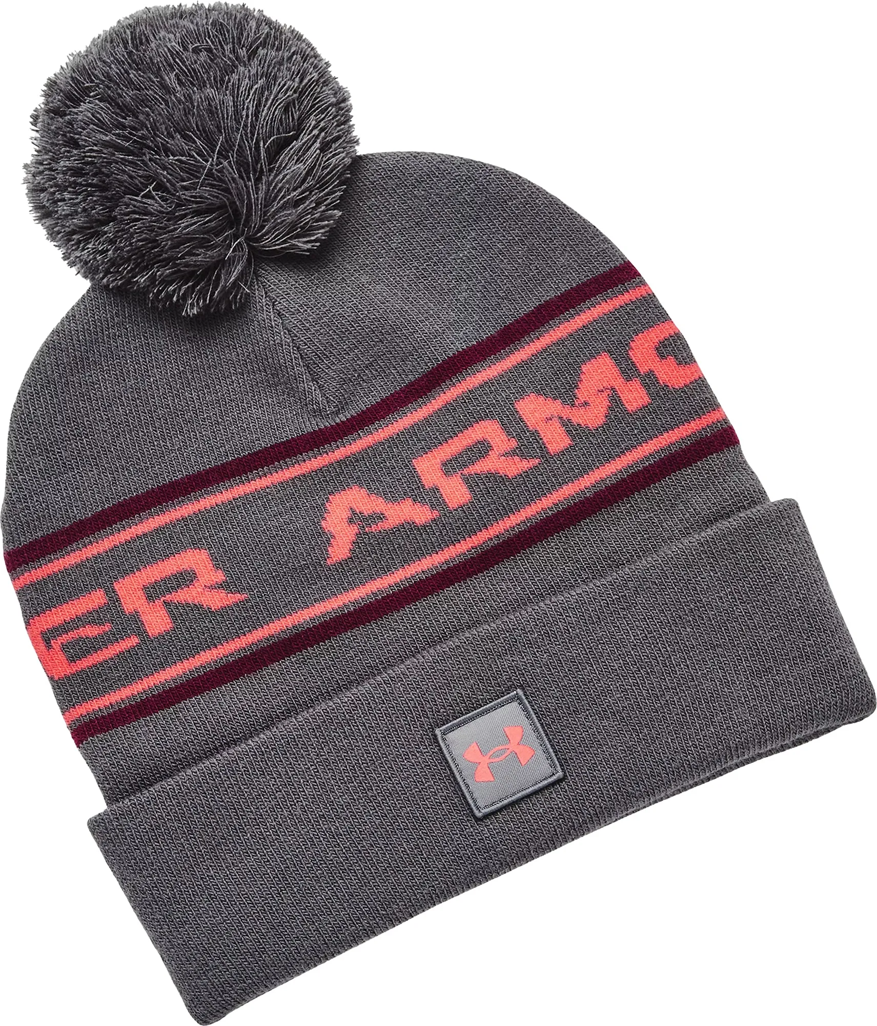 Under Armour Halftime Pom Beanie - Grey