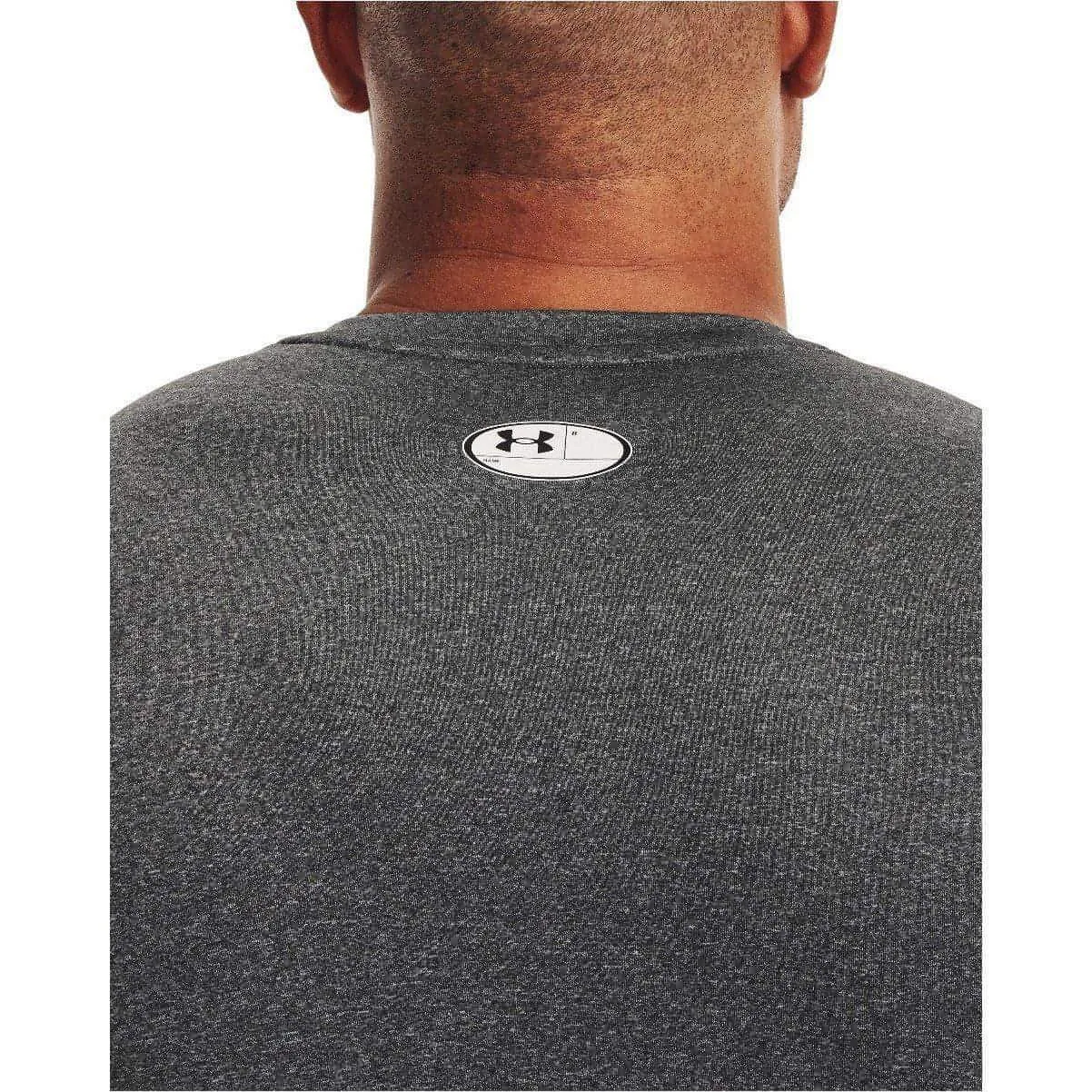 Under Armour HeatGear Armour Short Sleeve Mens Compression Top - Grey
