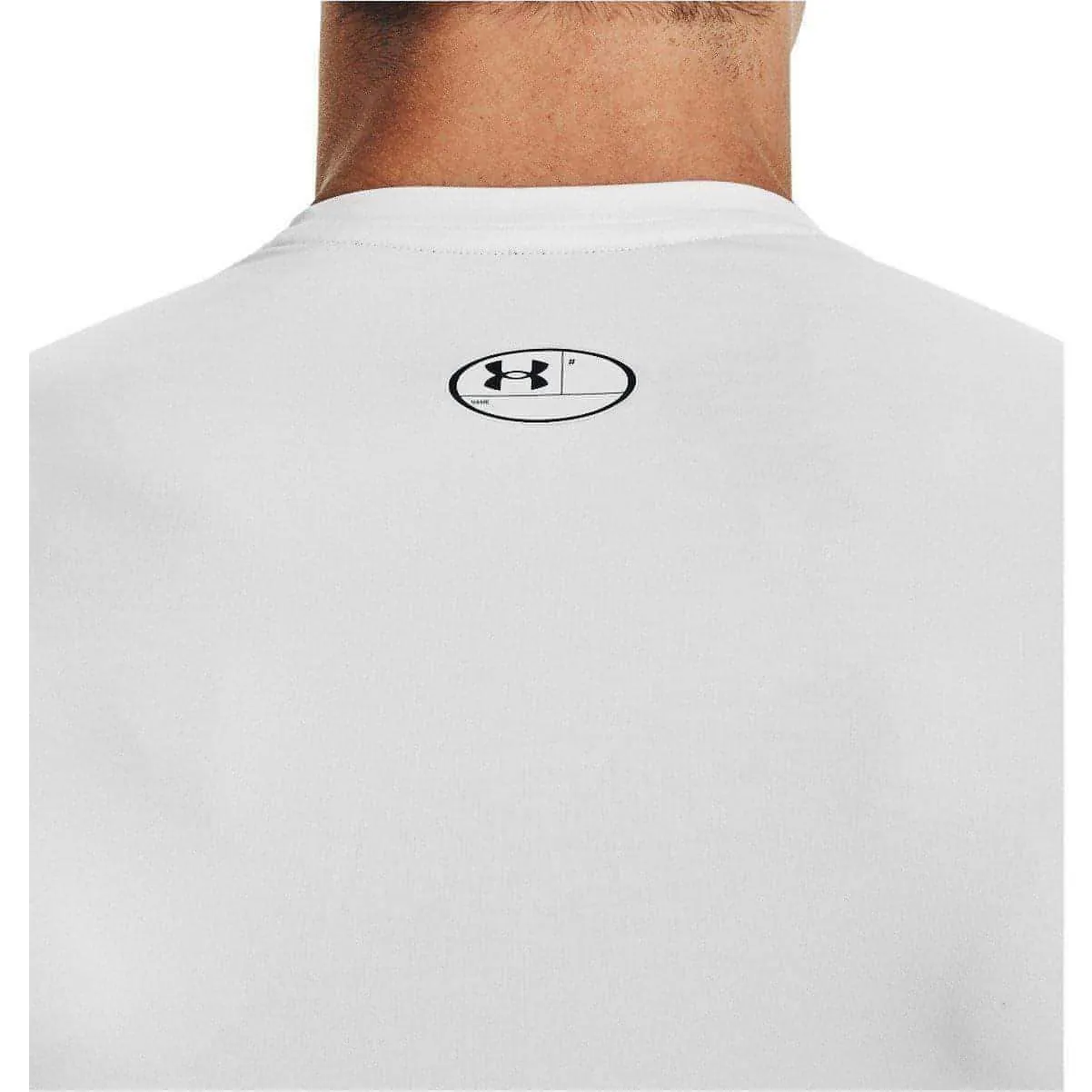 Under Armour HeatGear Armour Short Sleeve Mens Compression Top - White