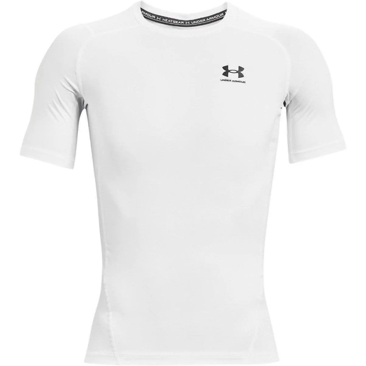 Under Armour HeatGear Armour Short Sleeve Mens Compression Top - White