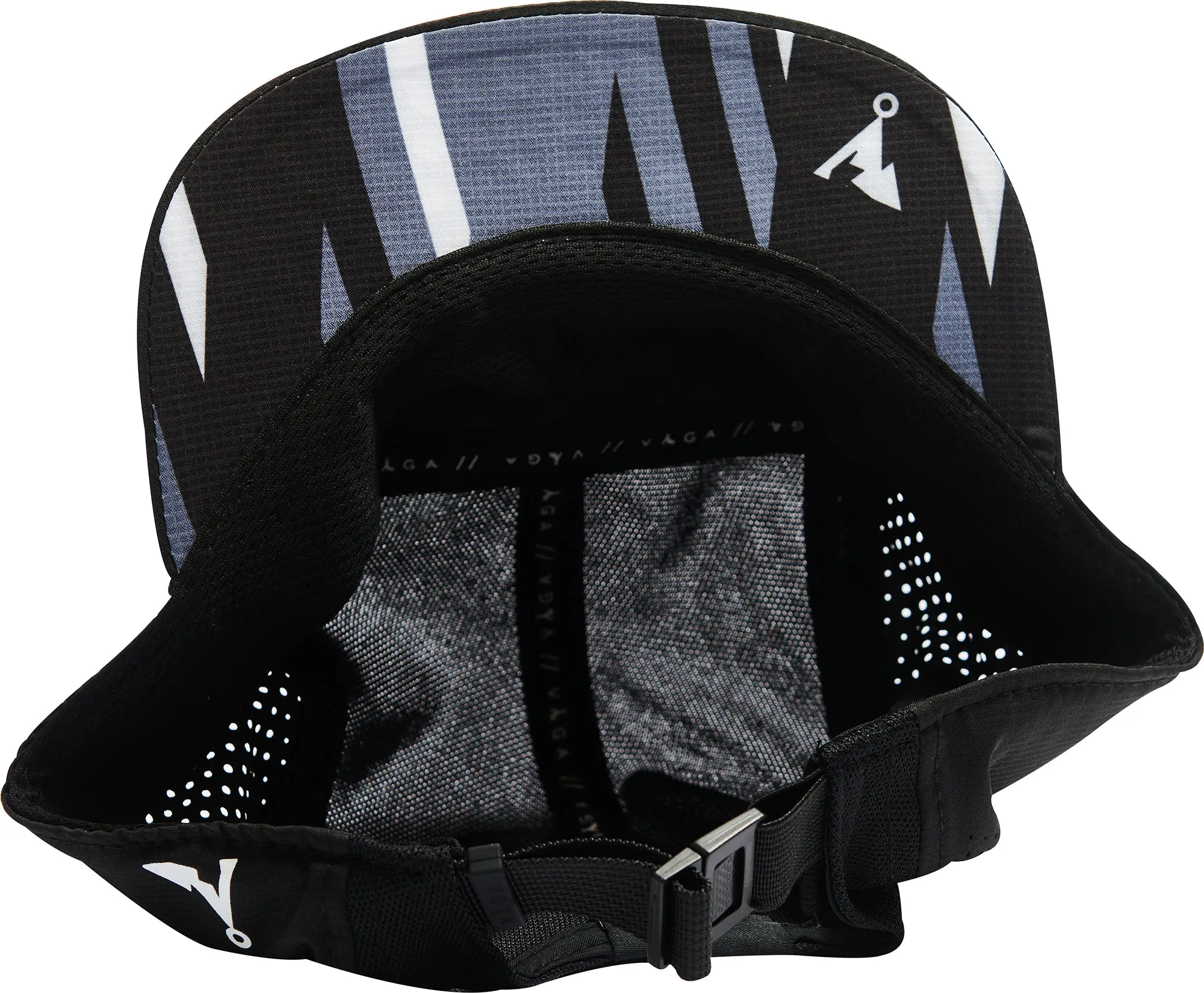 Vaga Feather Racing Running Cap - Black